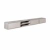 STF-1625_5 Zwevend tv meubel Ambiance Taupe Mangohout 280 cm - Image 6