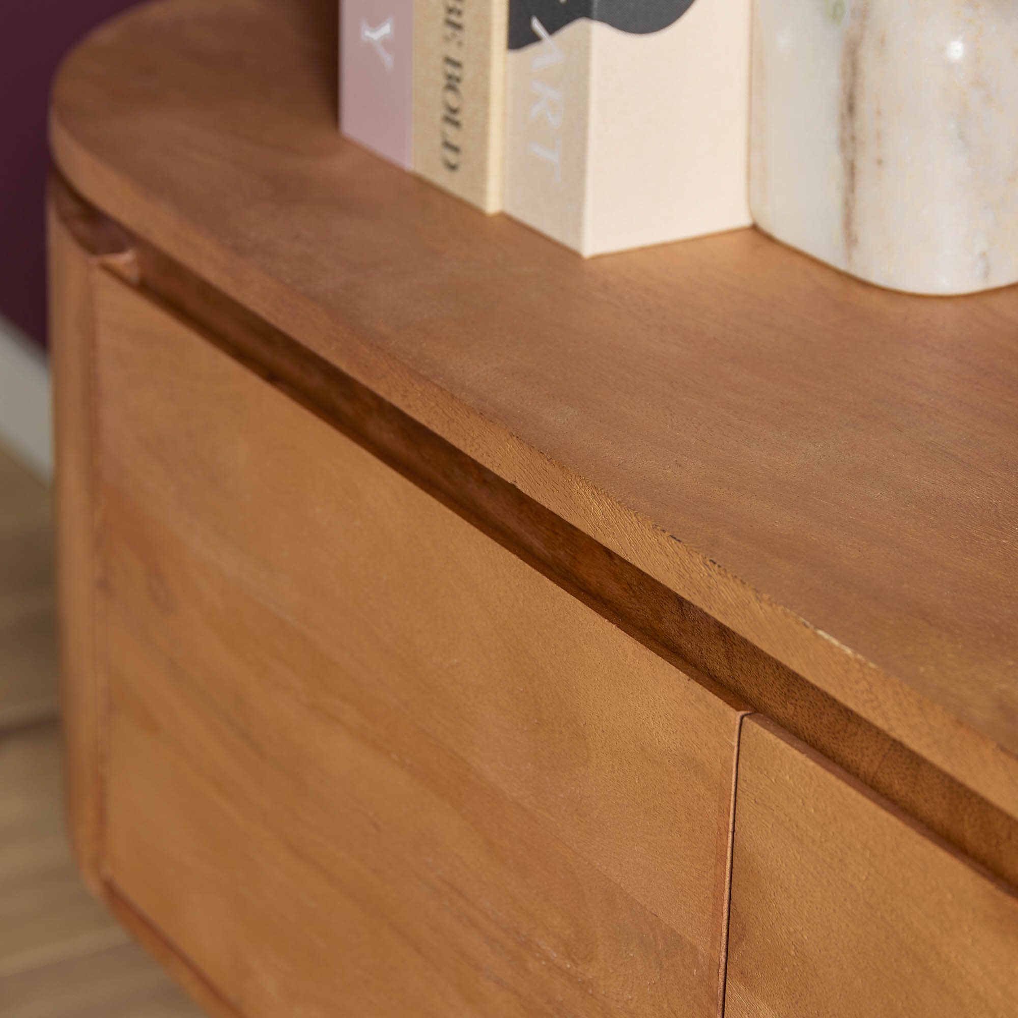 Tv meubel Excellent Naturel Mangohout 280 cm - Image 3