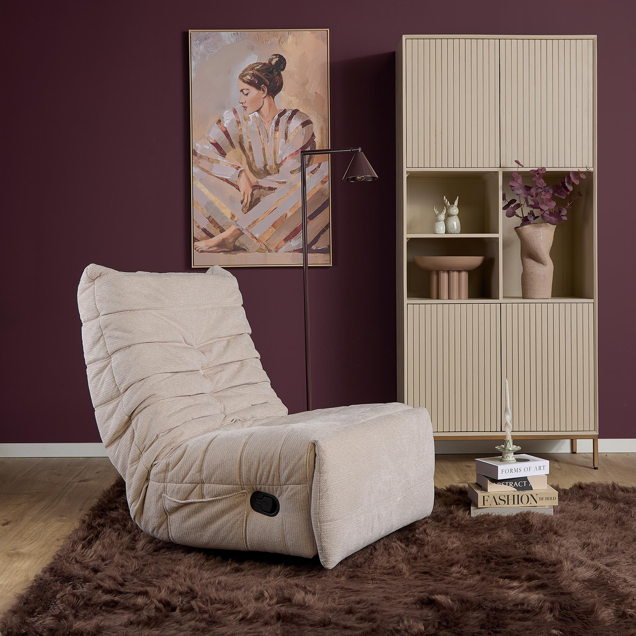 Relaxfauteuil Zen Beige - Image 1
