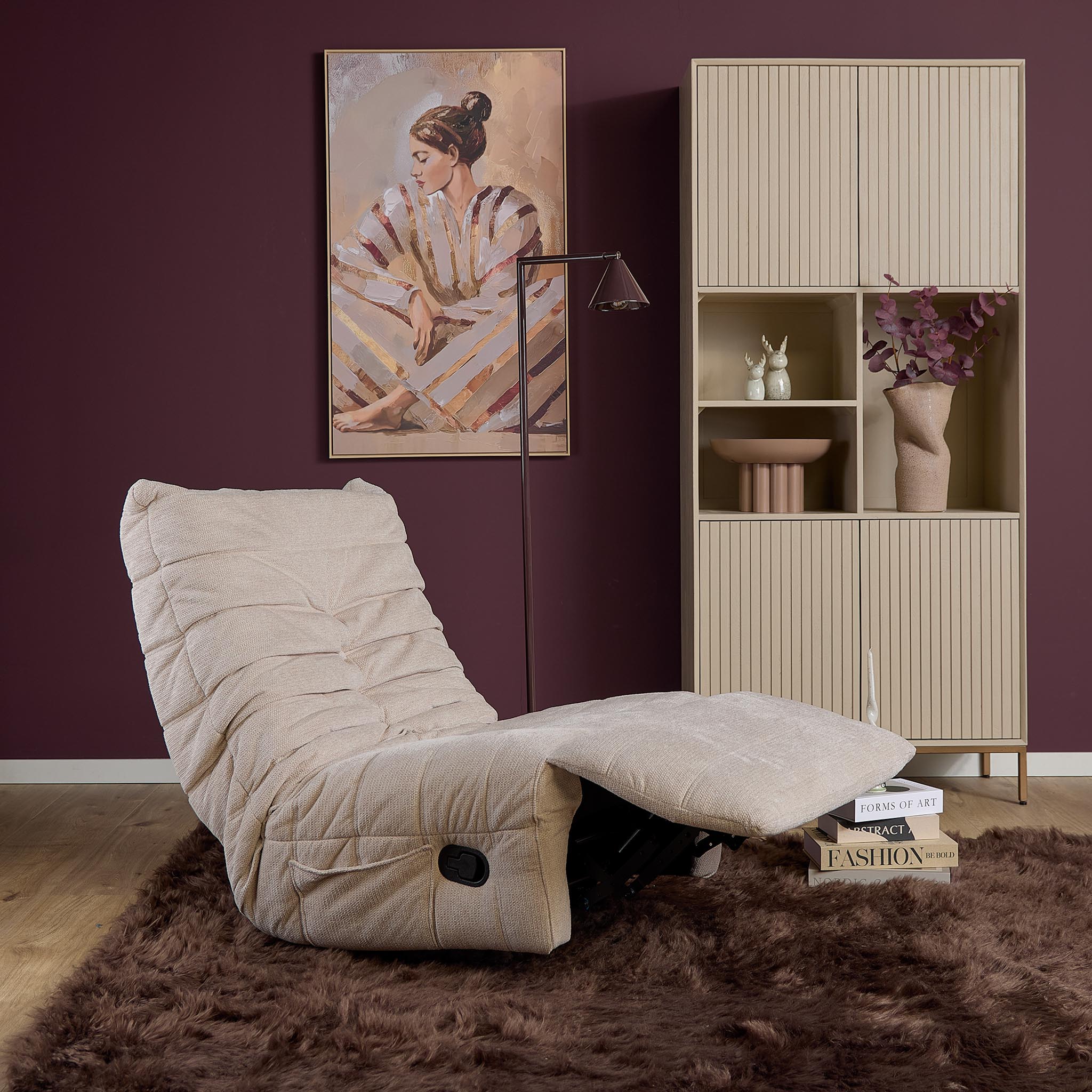 Relaxfauteuil Zen Beige - Image 2