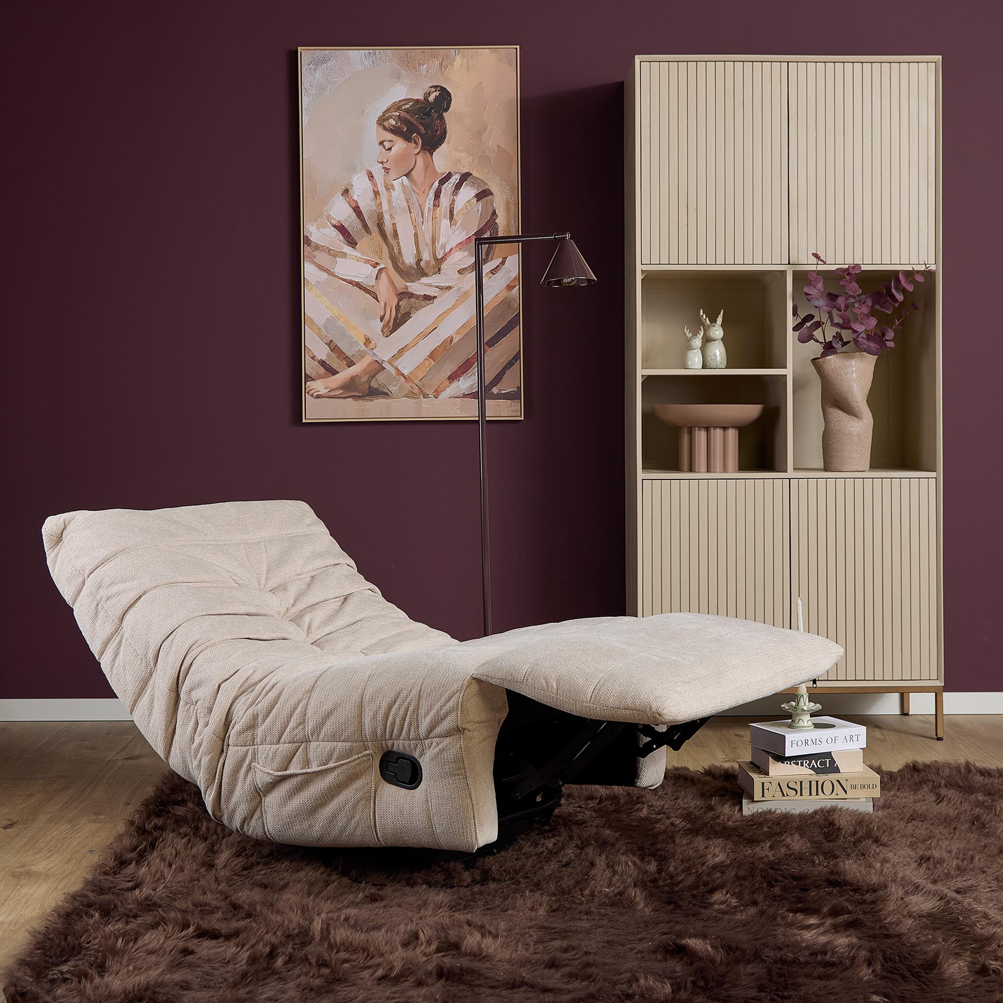 Relaxfauteuil Zen Beige - Image 3