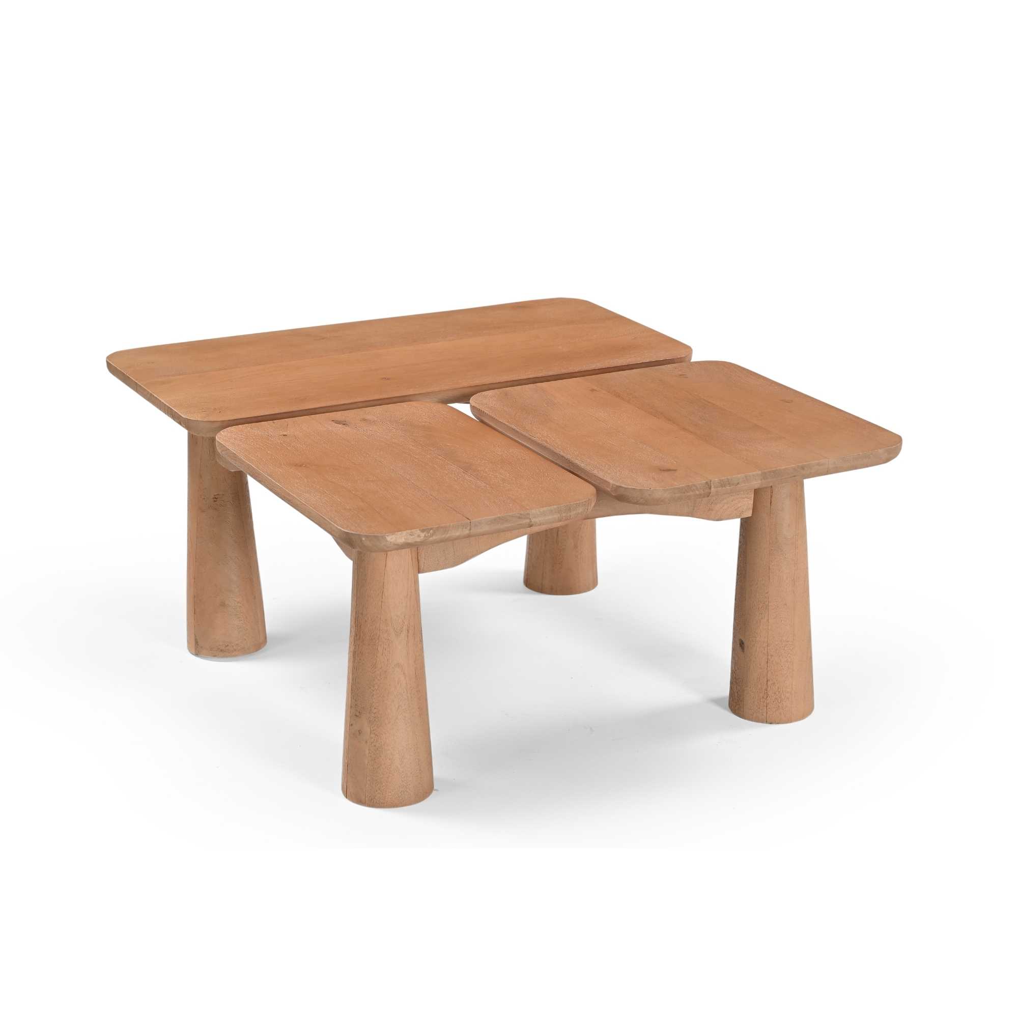 STF-9611_3 Salontafel Vona Naturel Mangohout 80 cm - Image 4