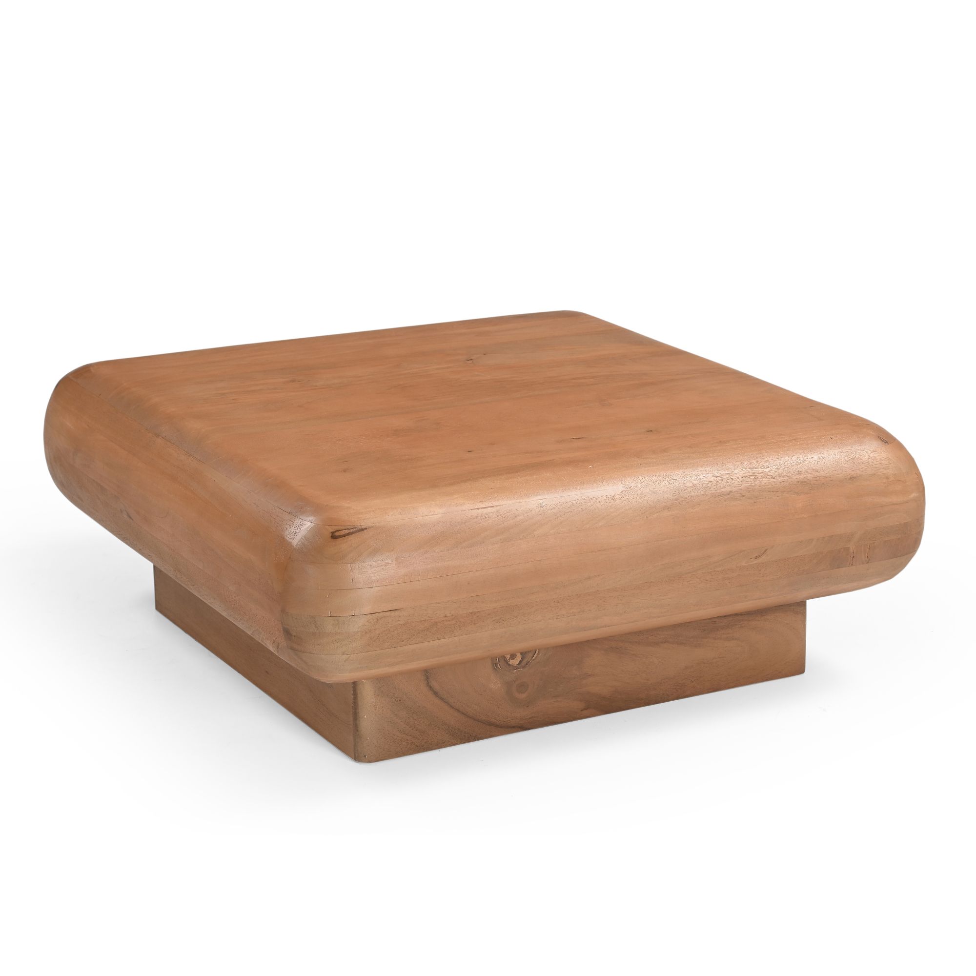 Salontafel Fedde Naturel Mangohout 80 cm - Image 3