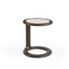 STF-9633_1 Bijzettafel Vinn Bruin Travertin 45 cm - Image 2