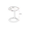 STF-9633_6 Bijzettafel Vinn Bruin Travertin 45 cm - Image 7