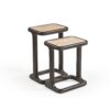 STF-9634_11 Bijzettafel Arvid Bruin Travertin 49 cm - Image 12