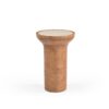 STF-9624A_2 Bijzettafel Zoë Naturel Travertin 33 cm - Image 3