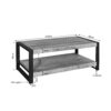 STF-4607_3 Salontafel Britt met onderblad Naturel Mangohout 110 cm - Image 4