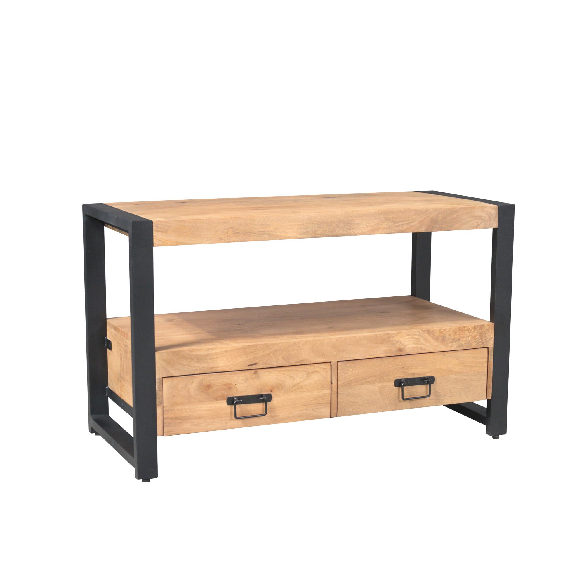Tv meubel Britt Naturel Mangohout 120 cm - Image 3