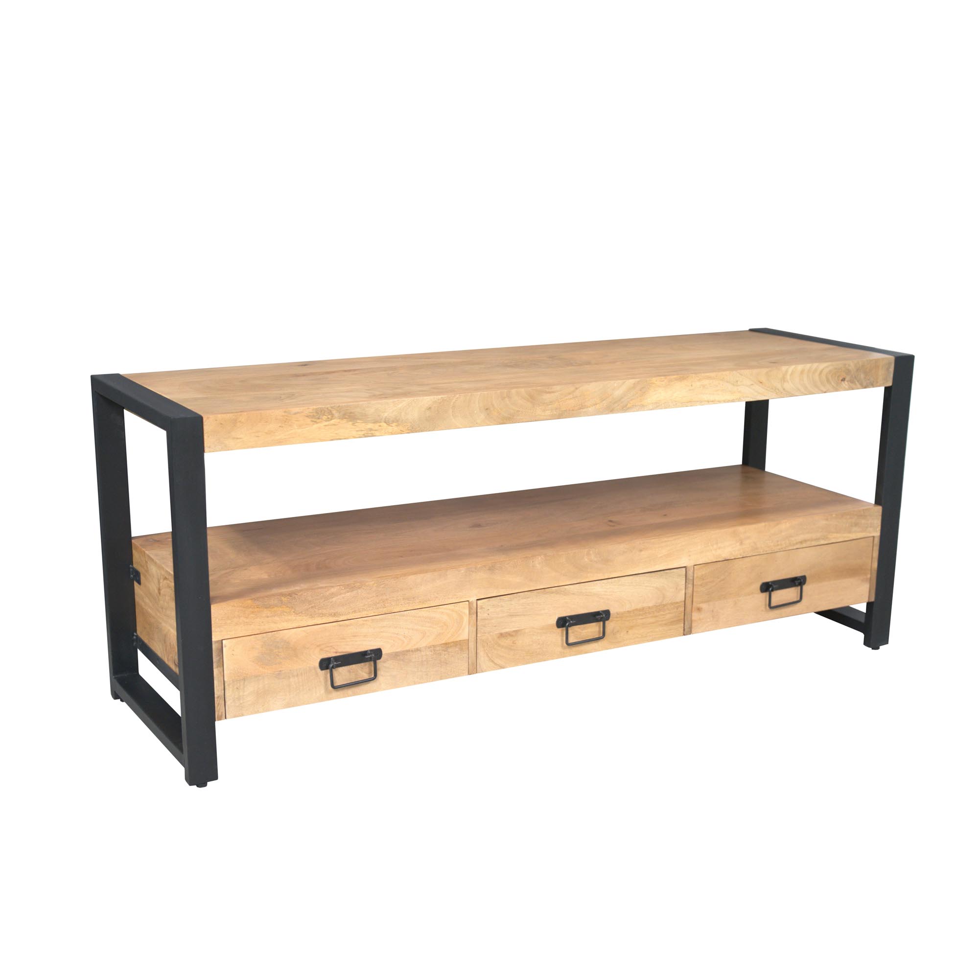 Tv meubel Britt Naturel Mangohout 150 cm - Image 3