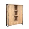 STF-4631_2 Boekenkast Britt Naturel Mangohout 150 cm - Image 3