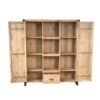 STF-4631_3 Boekenkast Britt Naturel Mangohout 150 cm - Image 4