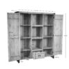 STF-4631_4 Boekenkast Britt Naturel Mangohout 150 cm - Image 5