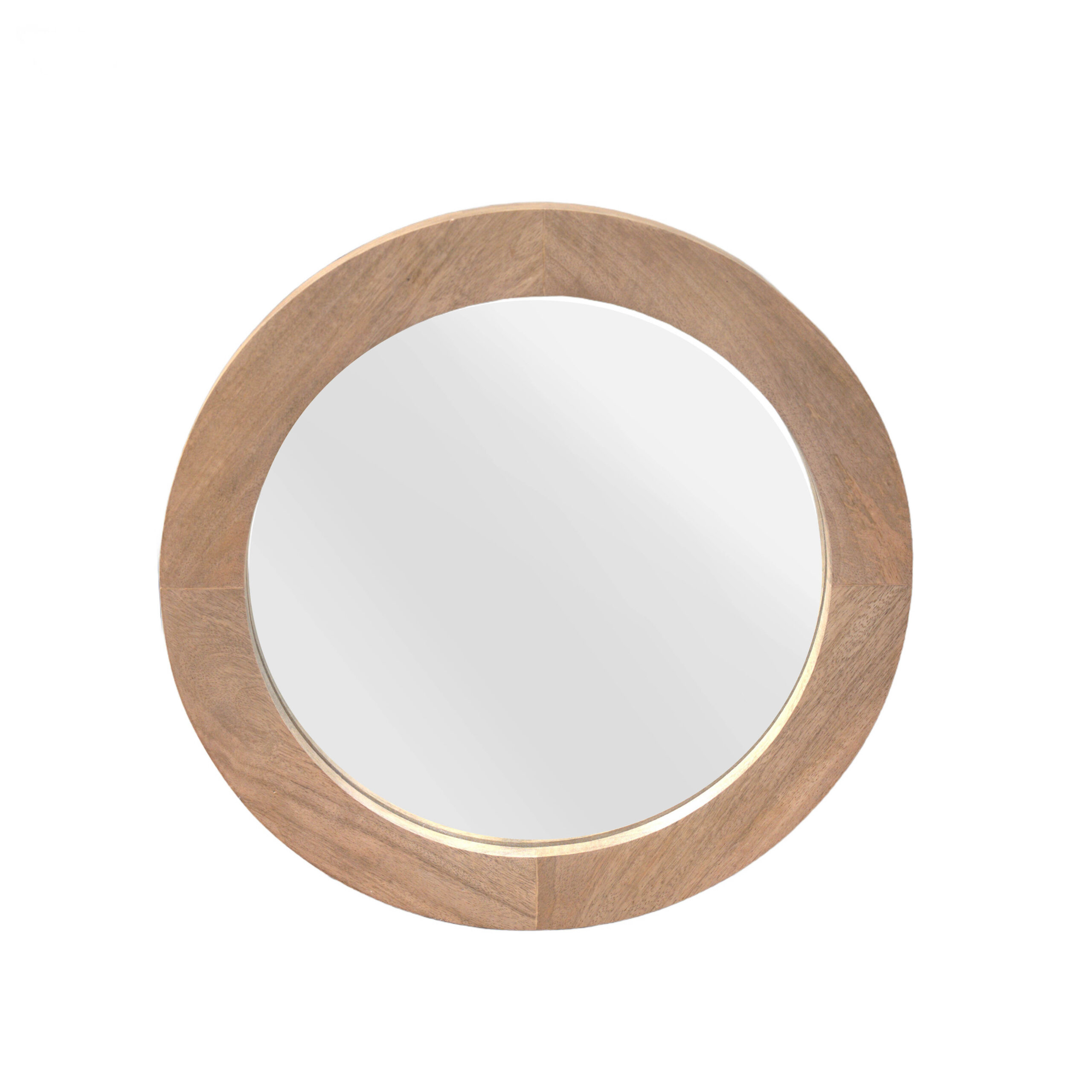 Ronde spiegel Dide Naturel Mangohout 40 cm - Image 2