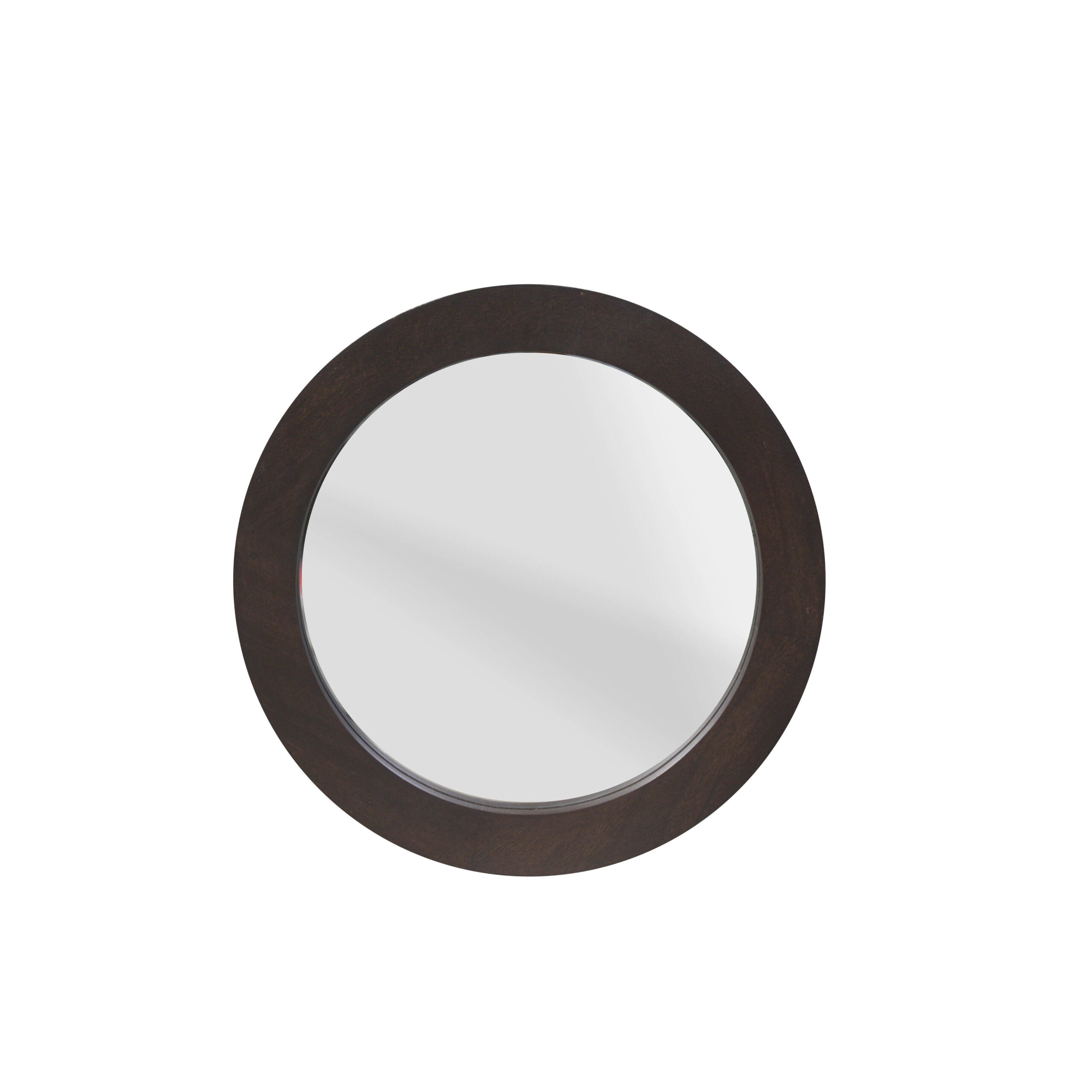 Ronde spiegel Dide Bruin Mangohout 40 cm - Image 2