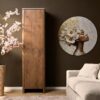 STF-3704_1 Kabinetkast Dallas Naturel Mangohout 55 cm - Image 2