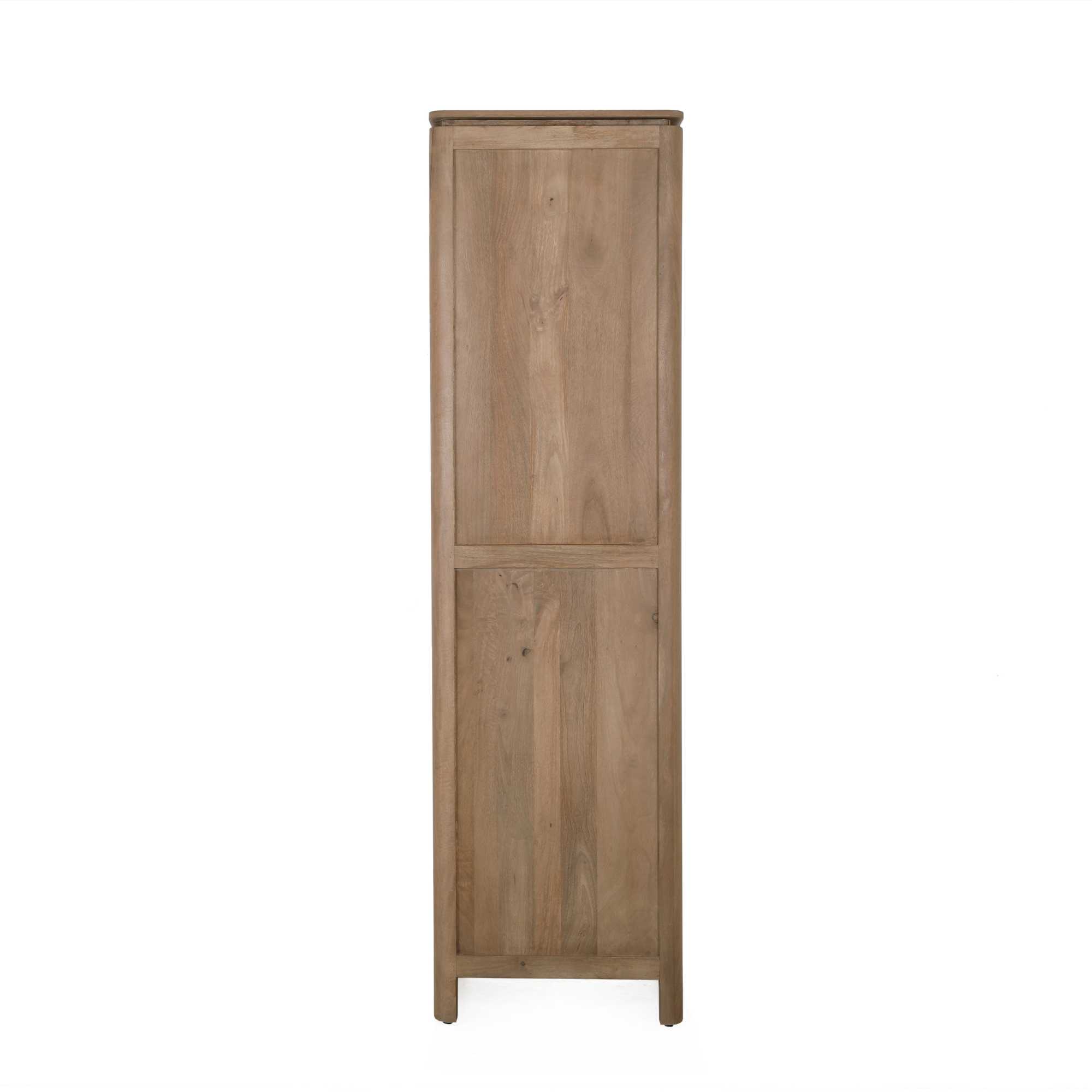 Kabinetkast Dallas Naturel Mangohout 55 cm - Image 23
