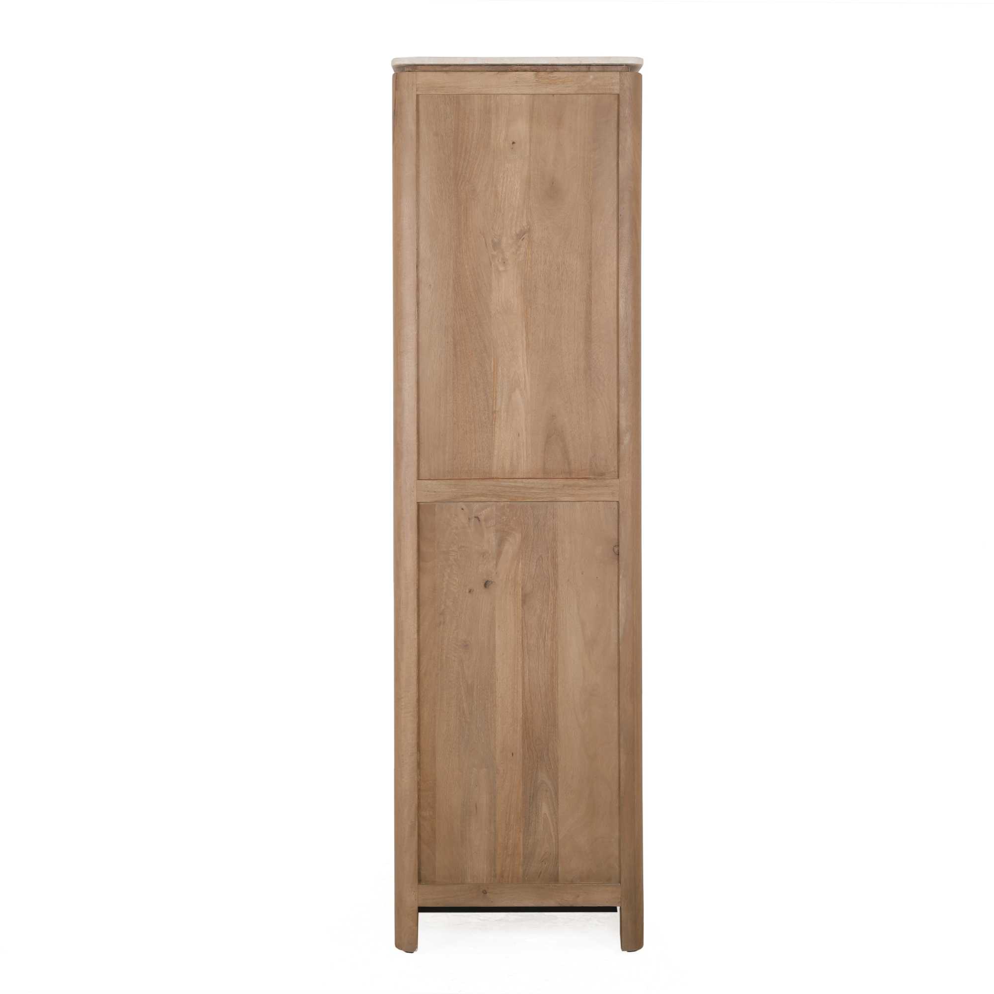 Kabinetkast Dallas Naturel Mangohout 55 cm - Image 4