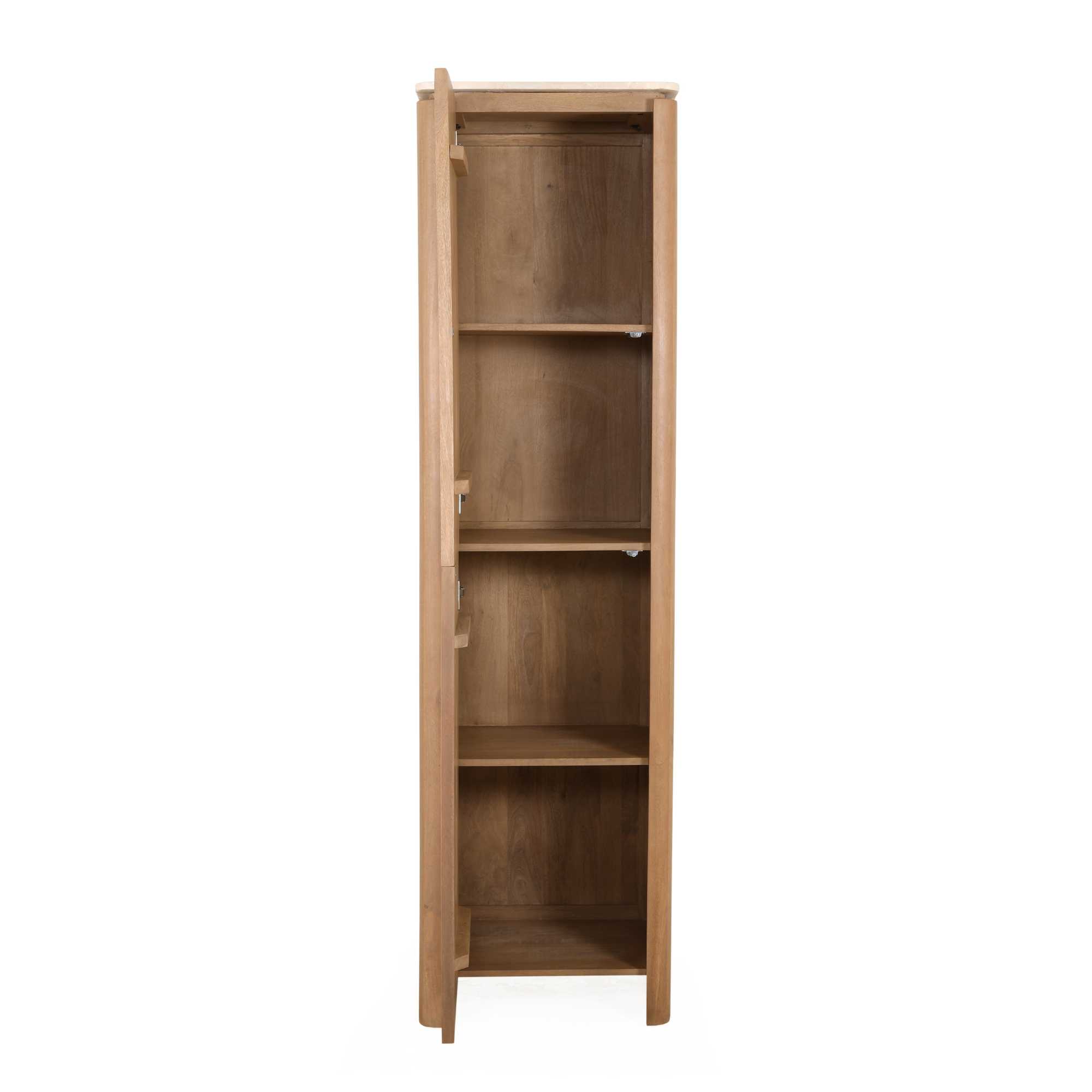 Kabinetkast Dallas Naturel Mangohout 55 cm - Image 11