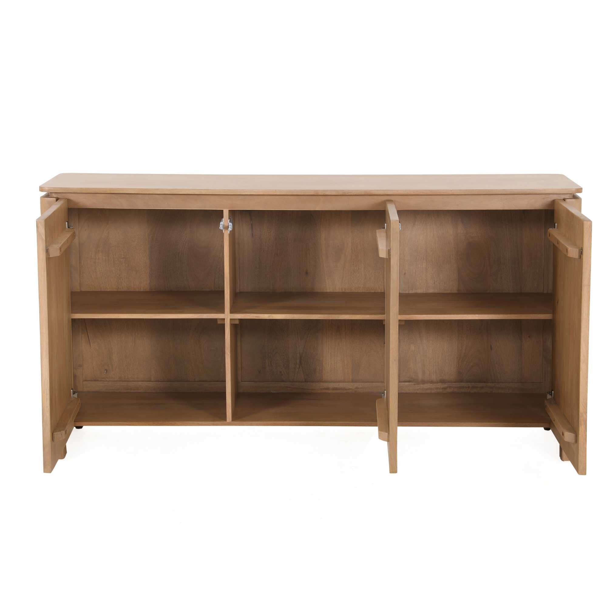 Dressoir Dallas Naturel Mangohout 165 cm - Image 6