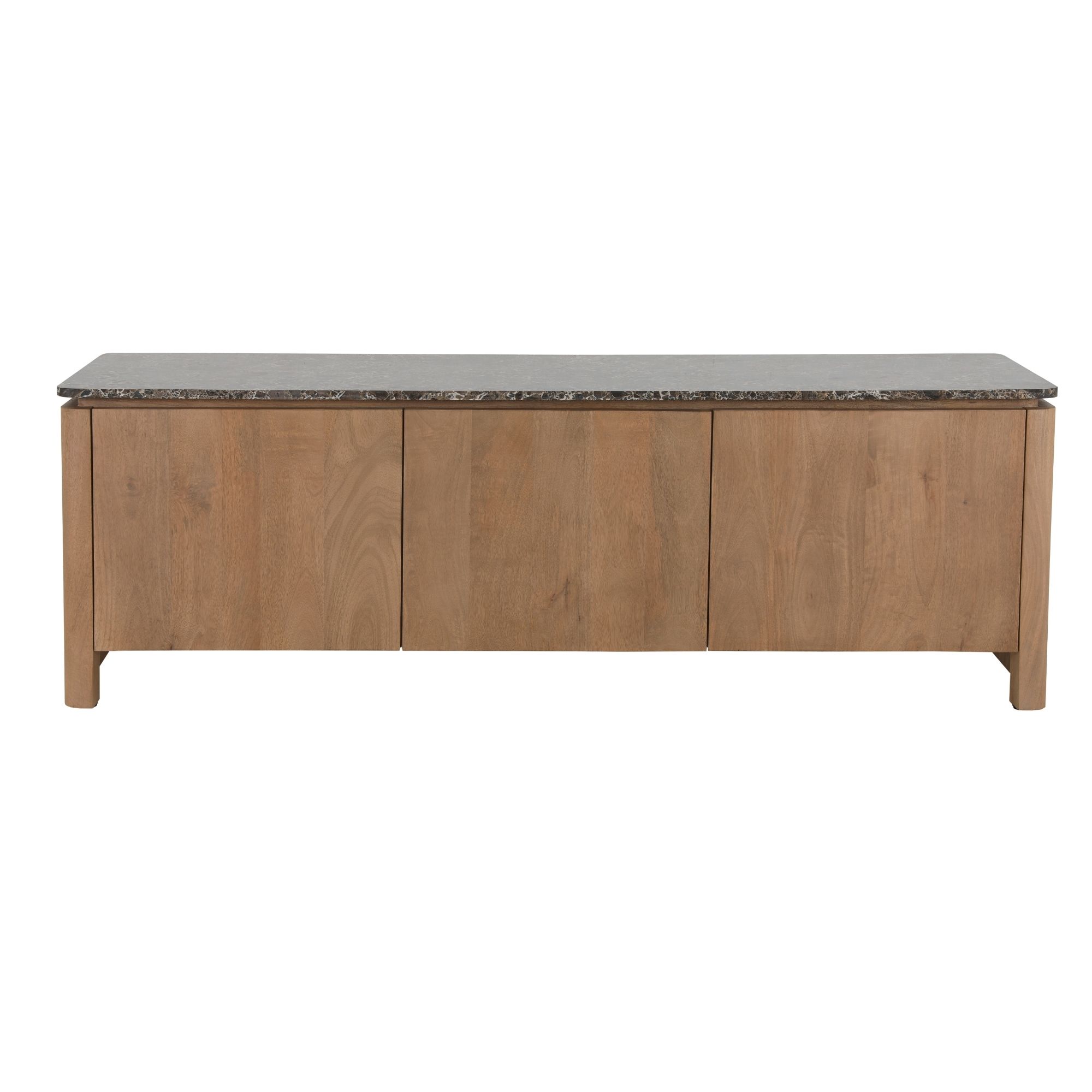 STF-3708_9 Tv meubel Dallas Naturel Mangohout 165 cm - Image 10