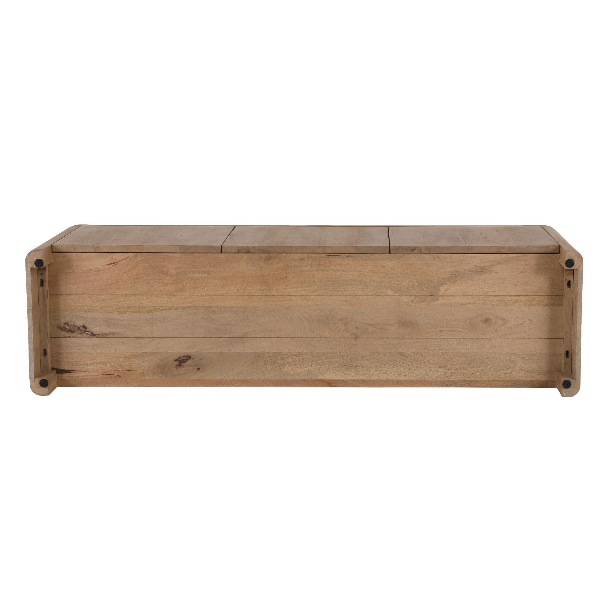 STF-3708_16 Tv meubel Dallas Naturel Mangohout 165 cm - Image 17