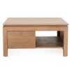 STF-3710_3 Vierkante Salontafel Dallas Naturel Mangohout 80 cm - Image 4