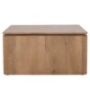 STF-3710_7 Vierkante Salontafel Dallas Naturel Mangohout 80 cm - Image 8