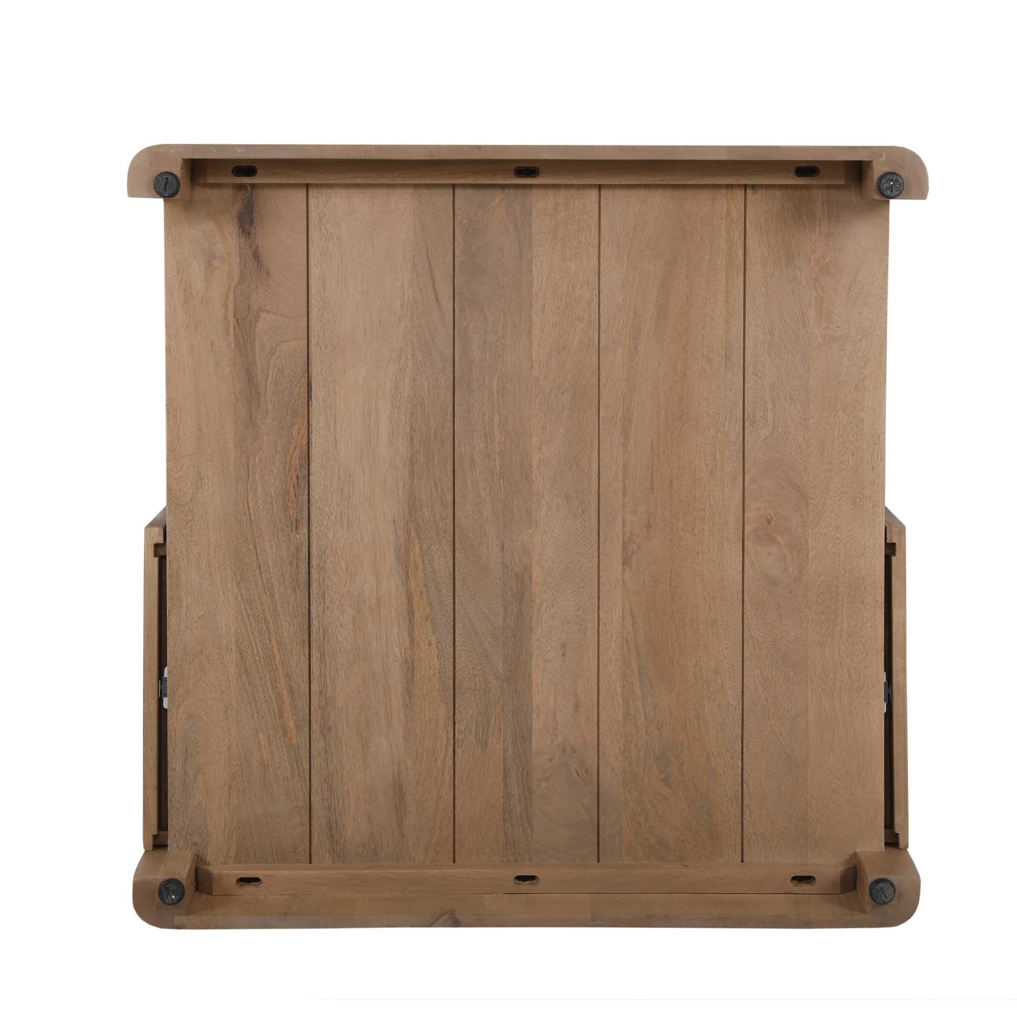 STF-3710_17 Vierkante Salontafel Dallas Naturel Mangohout 80 cm - Image 18