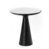 STF-9079_2 Bijzettafel Essy Zwart Marmer & metaal 45 cm - Image 3