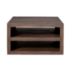 STF-5616_4 Vierkante salontafel Brussel Bruin Mangohout 80 cm - Image 5