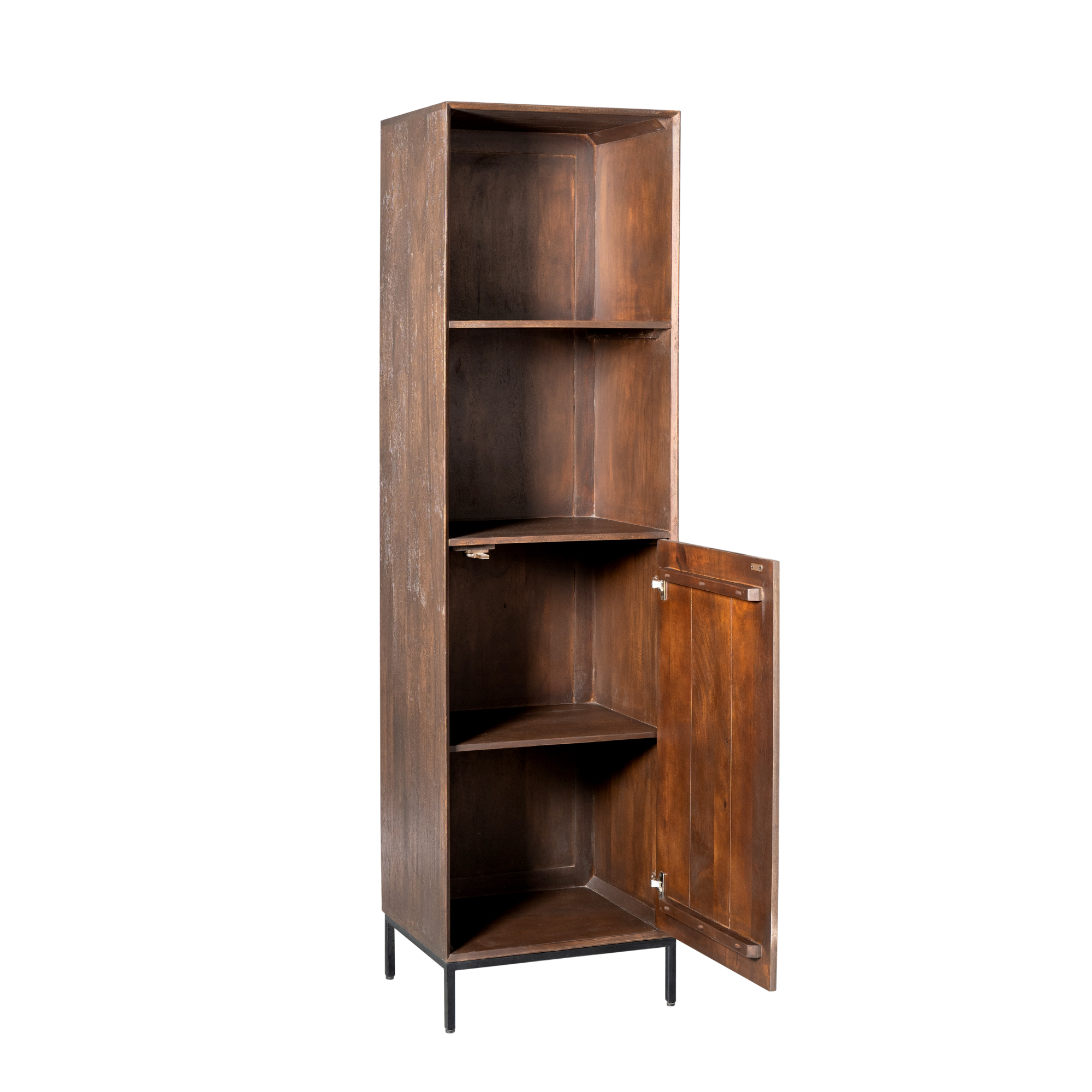 Boekenkast Madison Bruin Mangohout 55 cm - Image 7