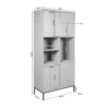 STF-6787_6 Vakkenkast Madison Bruin Mangohout 90 cm - Image 7