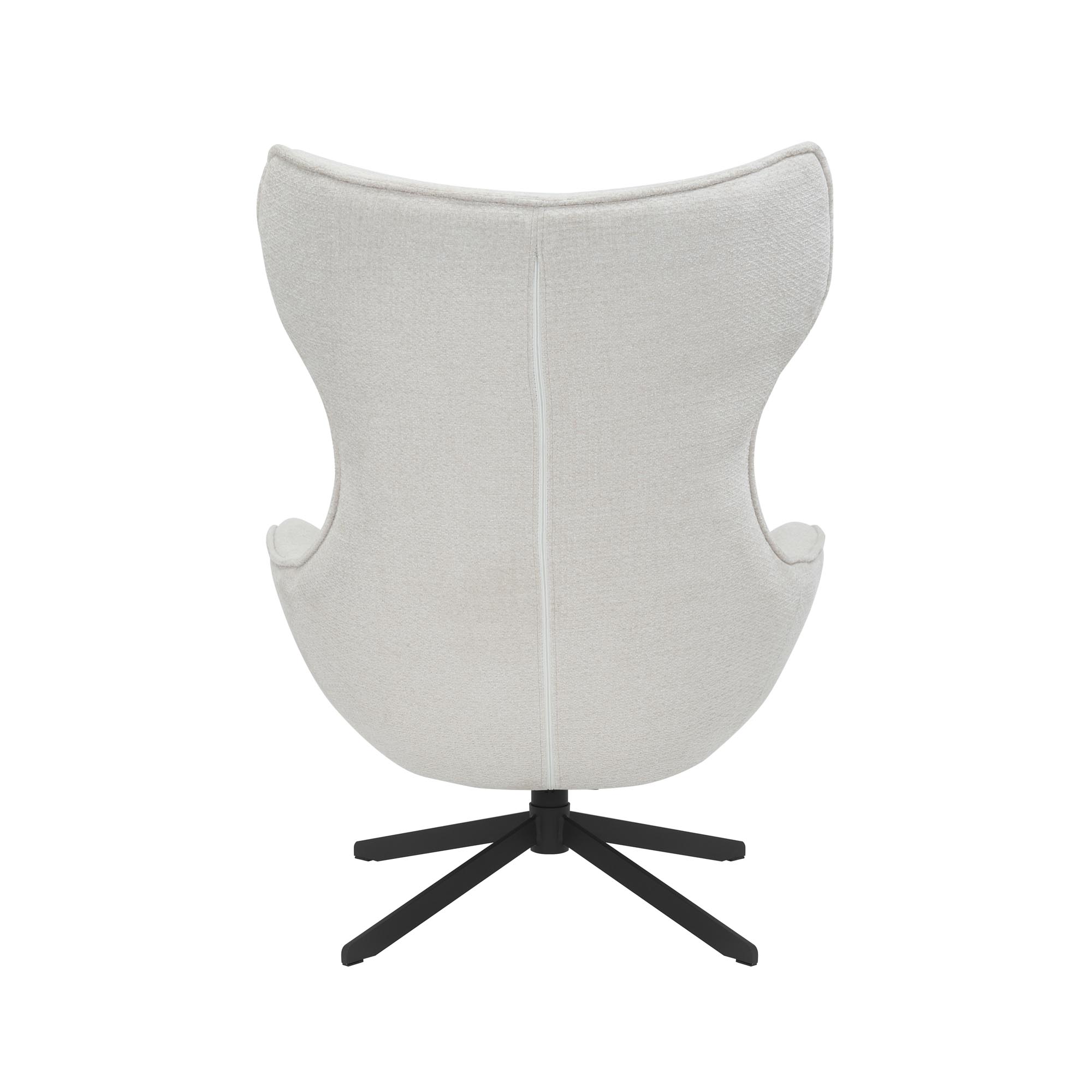 Draaibare fauteuil Olivia Gebroken wit - Image 6