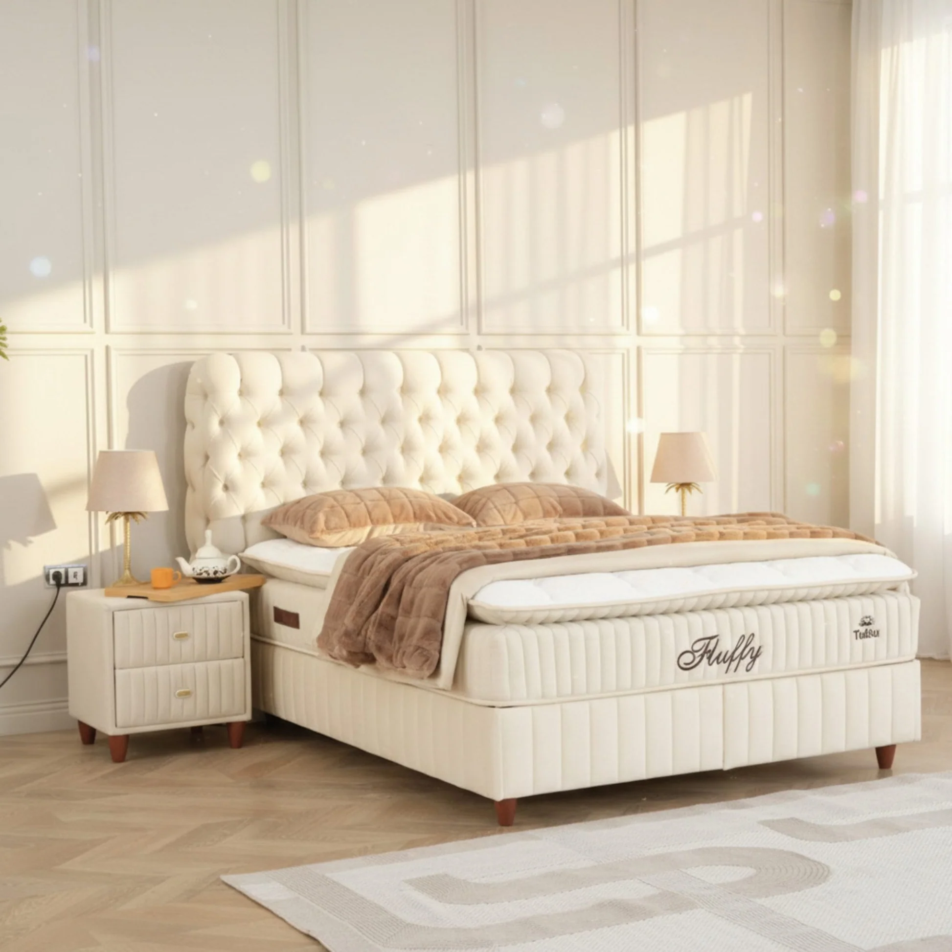 Boxspring FLUFFY - Afbeelding 1