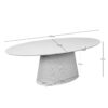 Ovale eettafel Solana Zand Mangohout 210 cm - Image 4
