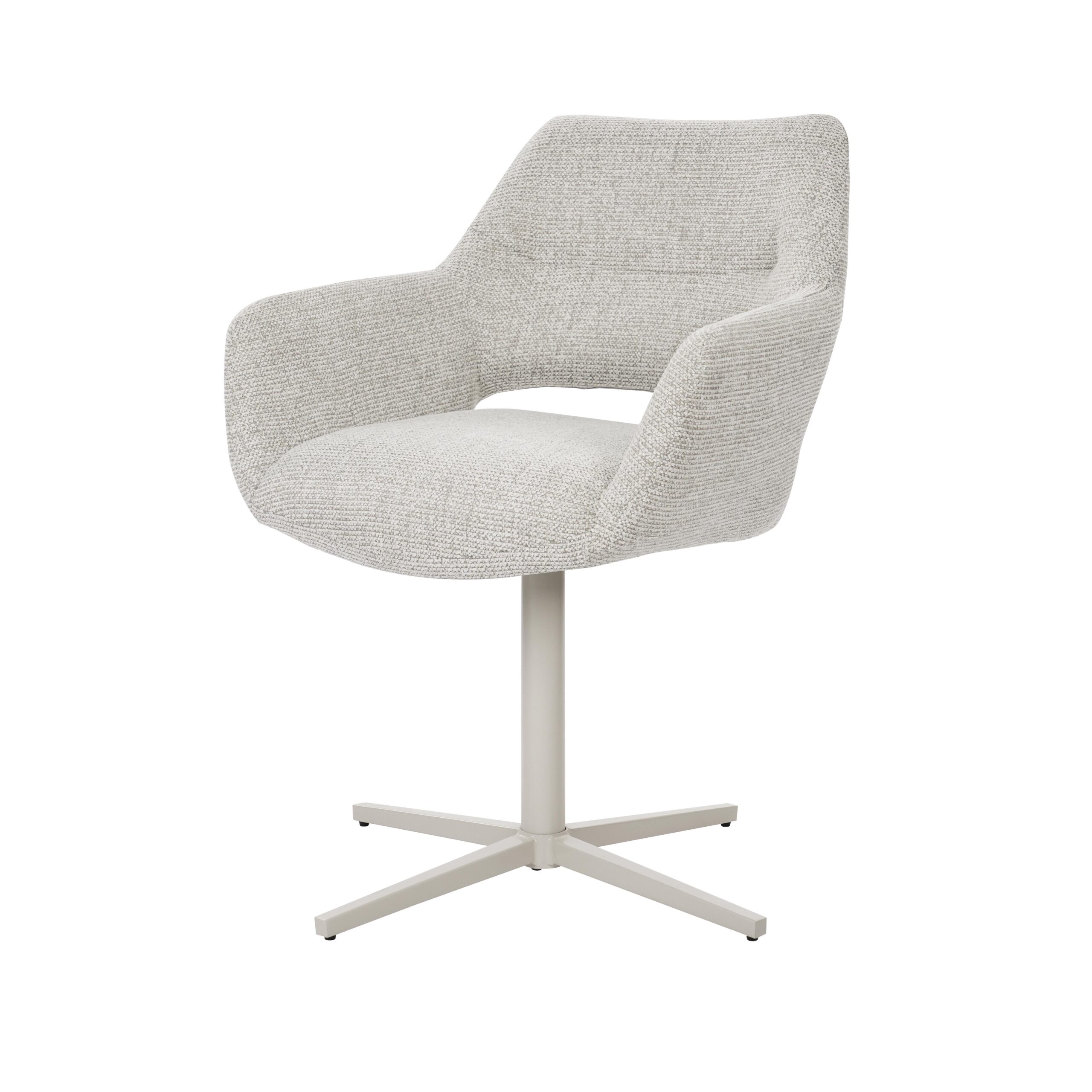 Draaibare eetkamerstoel Lily Bruin - Image 25