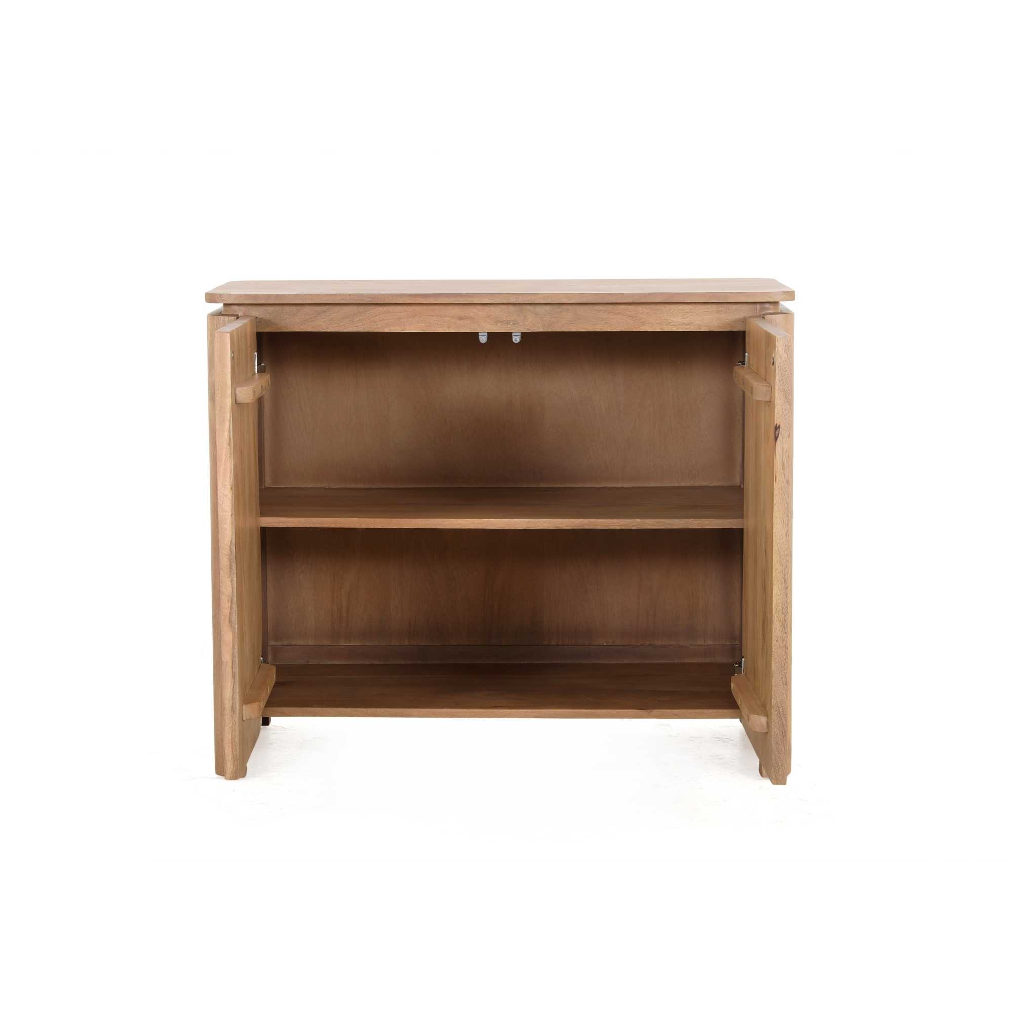 Dressoir Dallas Naturel Mangohout 100 cm - Image 6