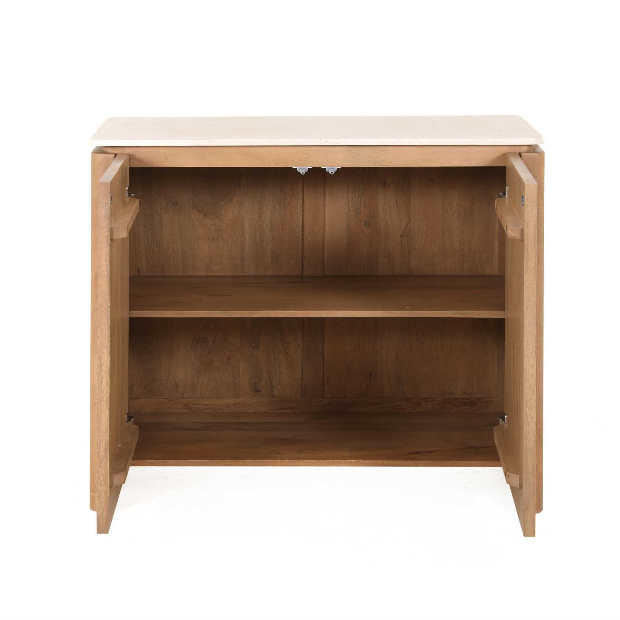 Dressoir Dallas Naturel Mangohout 100 cm - Image 14