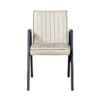 STF-0379_1 Eetkamerstoel Tivoli met armleuning Beige - Image 2