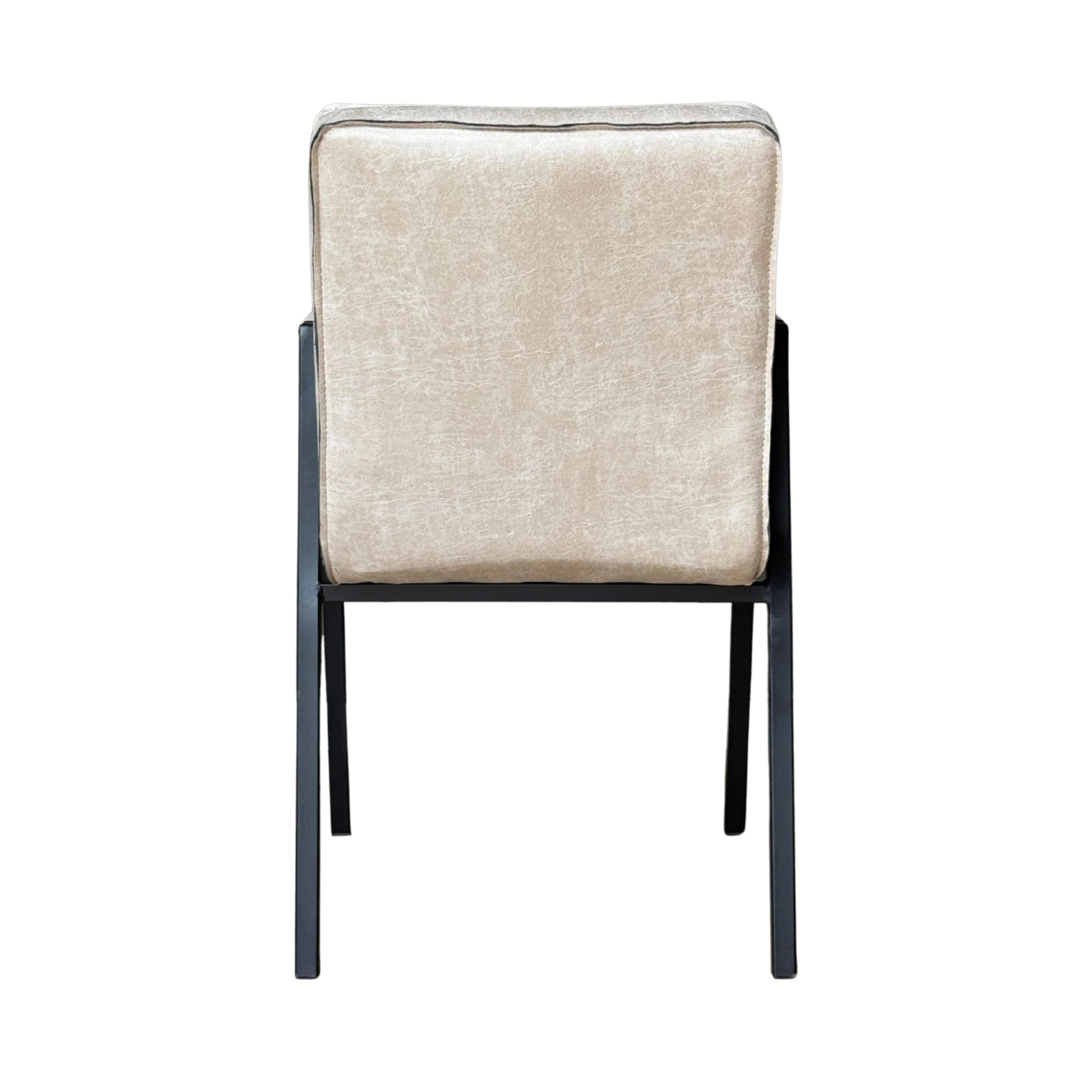 Eetkamerstoel Tivoli met armleuning Beige - Image 6
