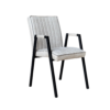 STF-0379_7 Eetkamerstoel Tivoli met armleuning Beige - Image 8