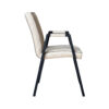 STF-0379_4 Eetkamerstoel Tivoli met armleuning Beige - Image 5