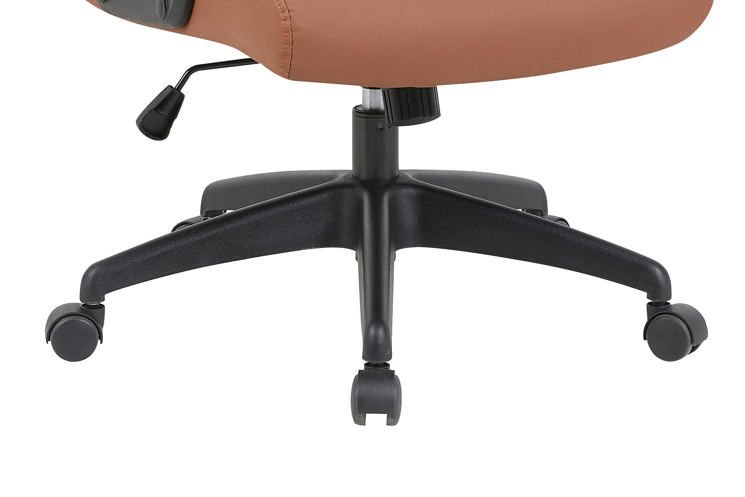 Image 10 for NEW - Bureaustoel Samuel PU nylon Cognac