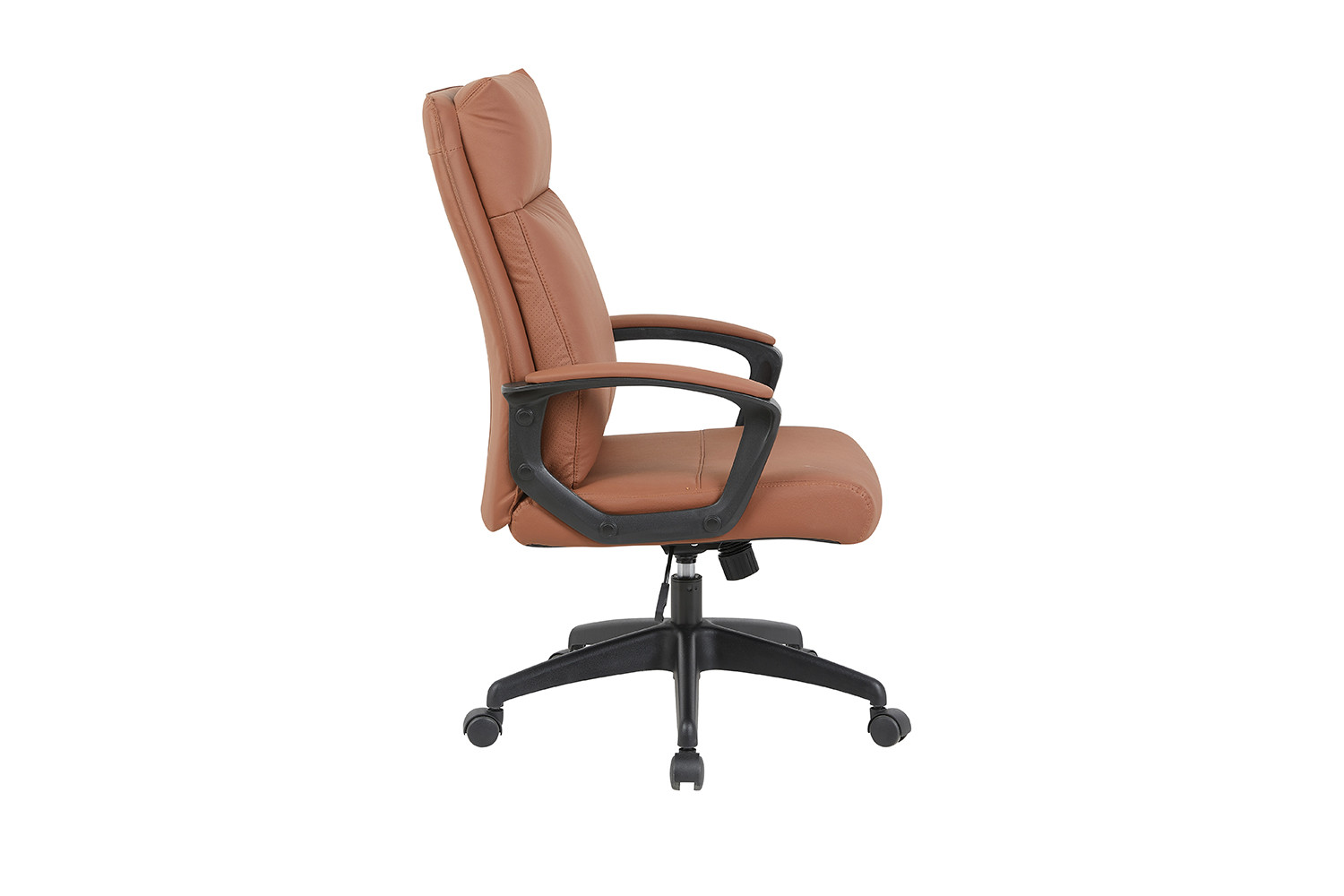 Image 5 for NEW - Bureaustoel Samuel PU nylon Cognac