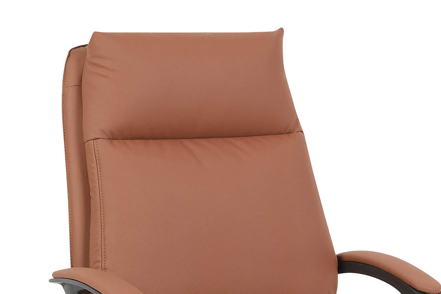 Image 8 for NEW - Bureaustoel Samuel PU nylon Cognac