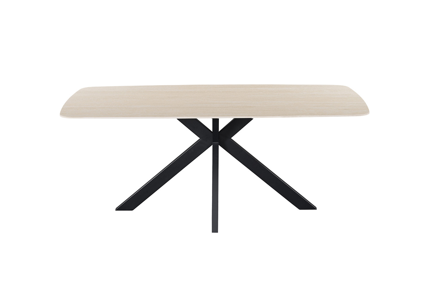 Image 4 for NEW - Tafel Apollo 180 cm Deens Ovaal Steen Baroque Beige
