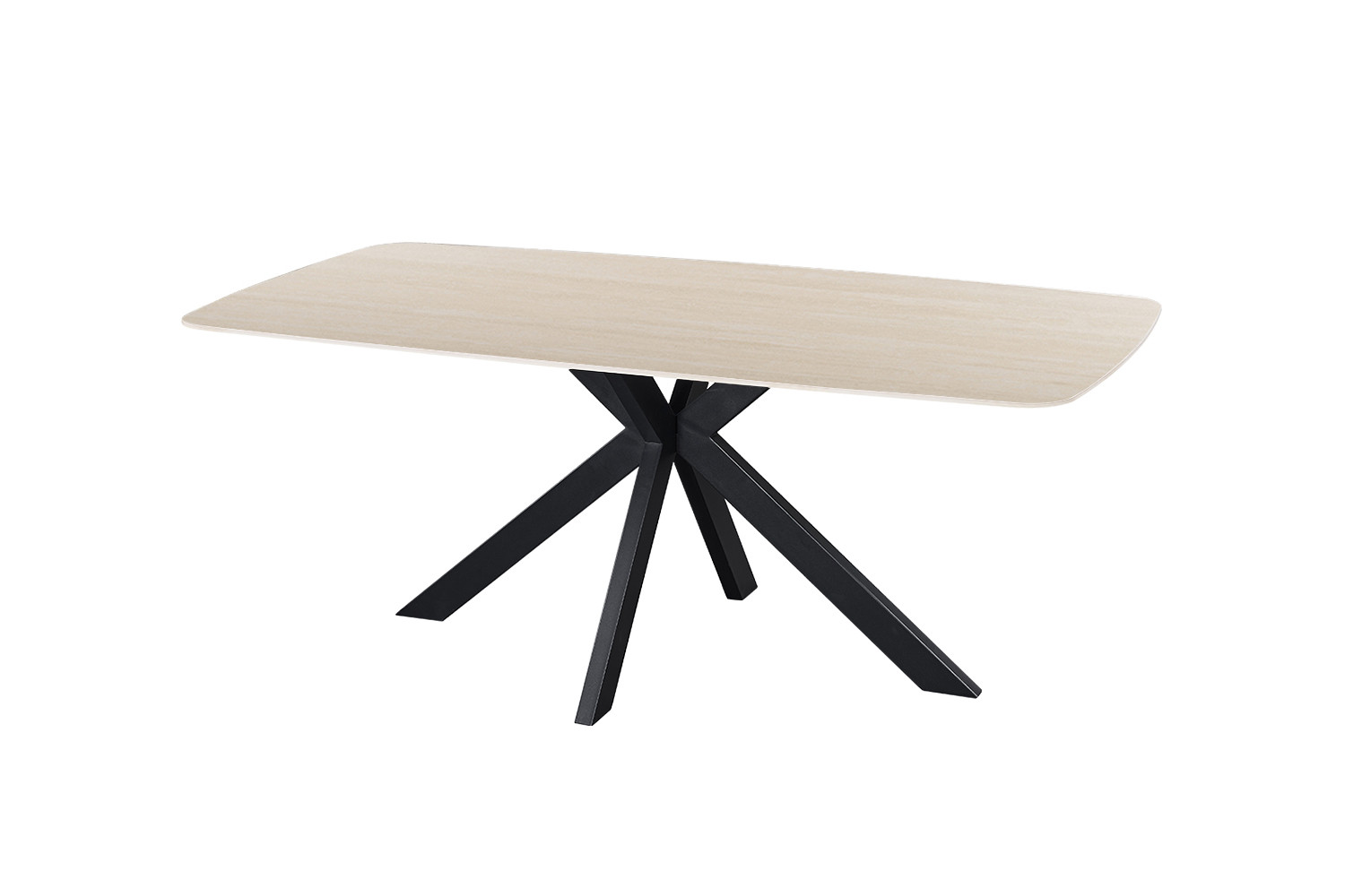 Image 5 for NEW - Tafel Apollo 180 cm Deens Ovaal Steen Baroque Beige