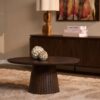 Salontafel Solana Bruin Mangohout 80 cm - Image 1