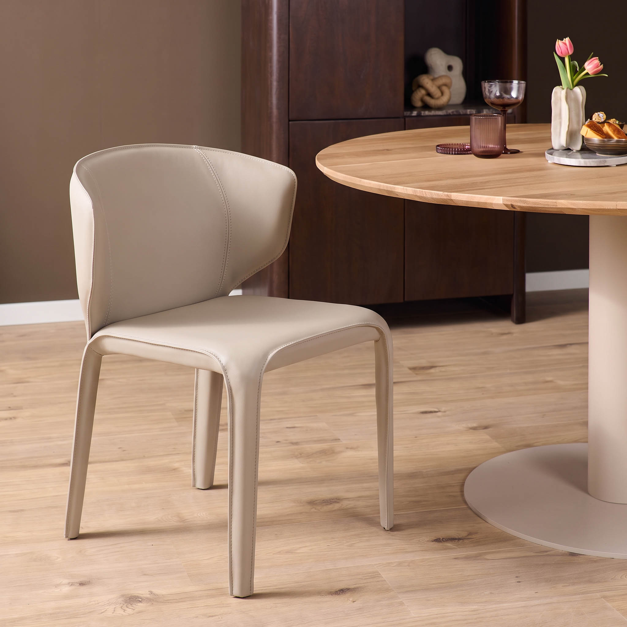 Eetkamerstoel Noor Beige - Image 1